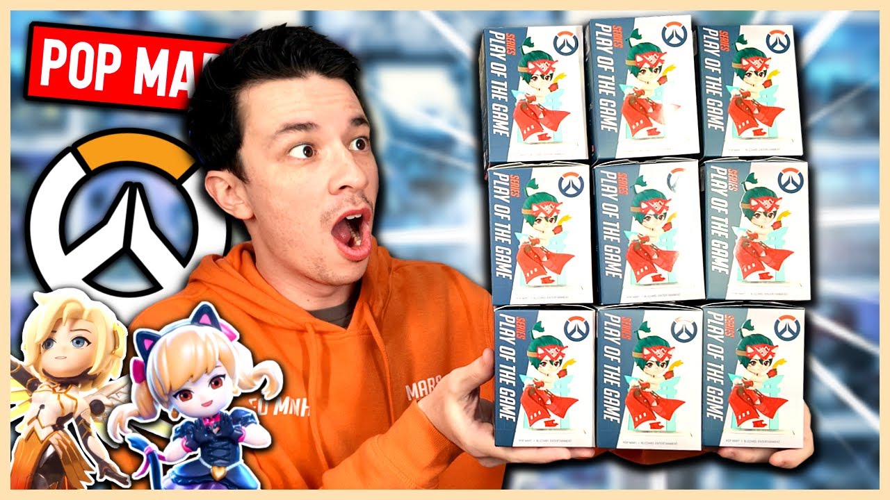 Unboxing Overwatch 2 POP MART FIGURES