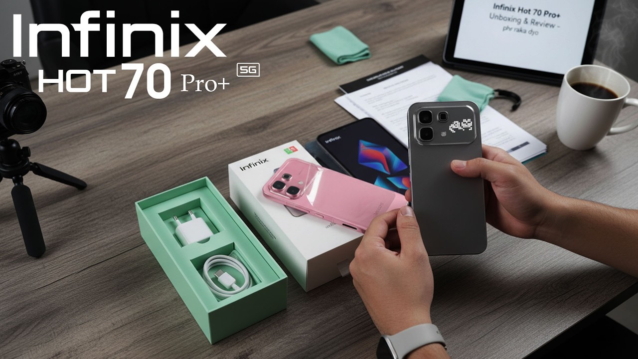 Infinix Hot 70 Pro+ 5G 2026: первый взгляд, дата выхода, цена, характеристики и эксклюзивный офиц...