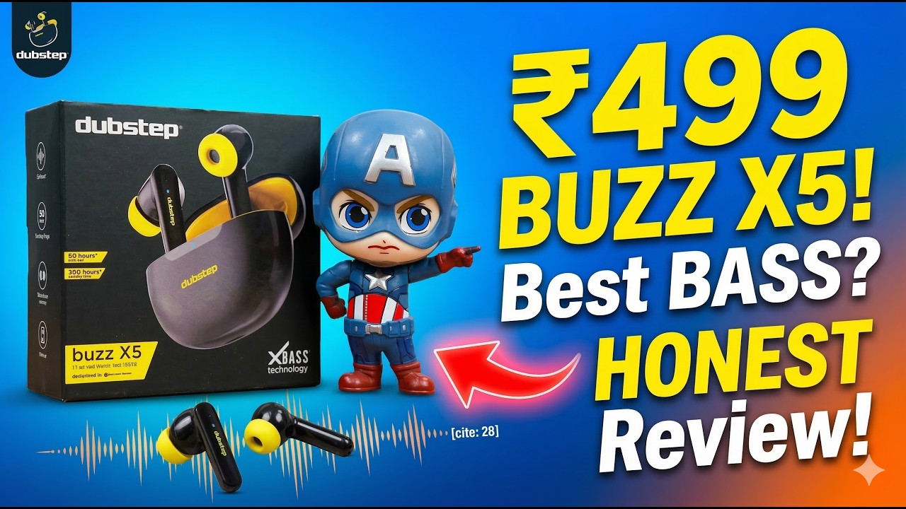 Best Earbuds Under ₹500? 😱 Dubstep Buzz X5 Review (Honest Truth!)