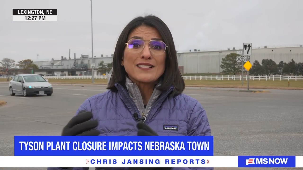 Tyson closes plant in Lexington, NE