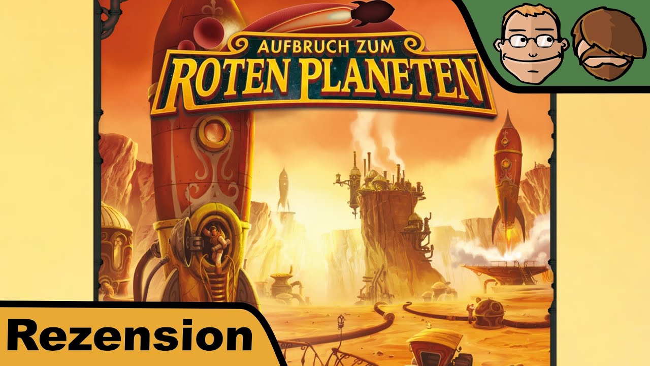 Aufbruch zum Roten Planeten - Brettspiel - Spiel - Review