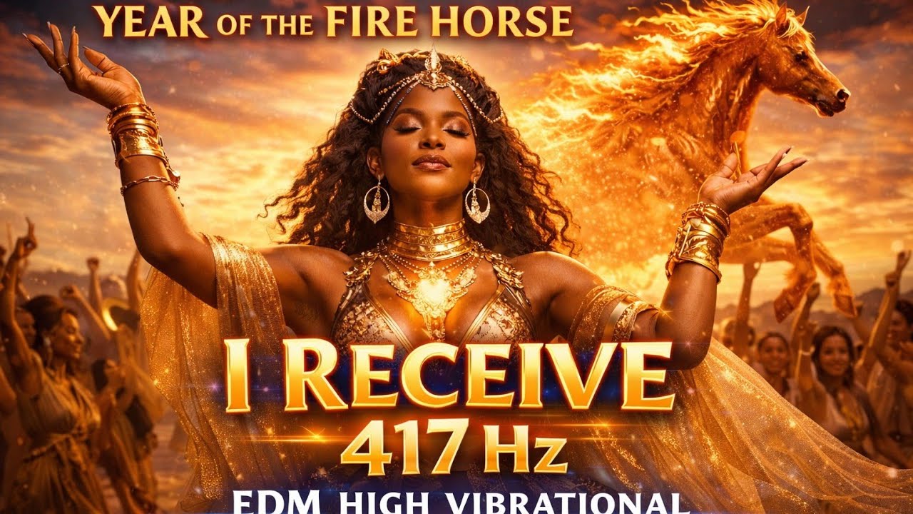 I Receive 417 HZ EDM Music Mantras - High Vibrational Dance Music (YEAR OF THE FIRE HORSE)