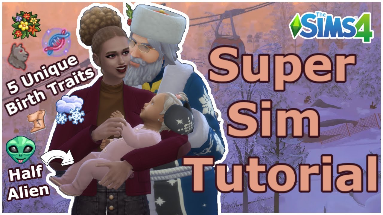 How I Created the Ultimate SUPER SIM in The Sims 4! | Step-by-Step Guide & Tutorial