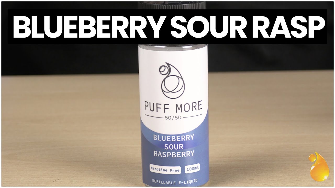 Puff More Blueberry Sour Raspberry Eliquid Review