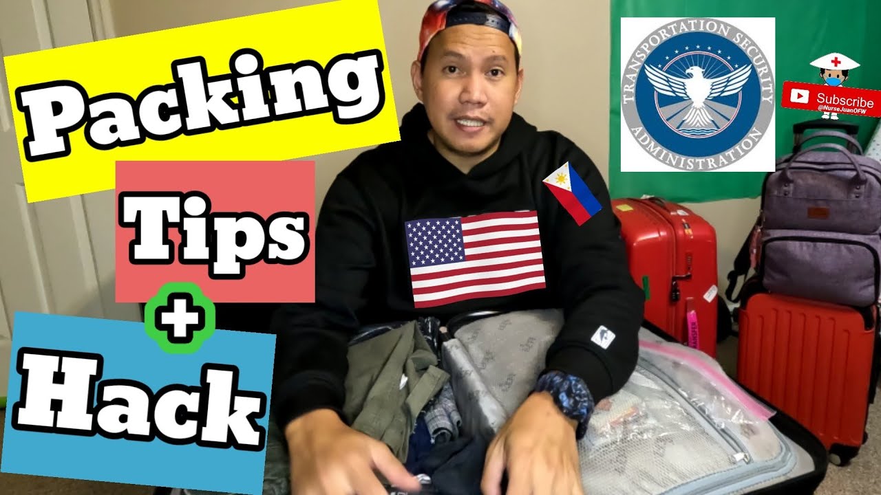 How to Pack Your Luggages / Packing Tips and Hack / Pack for USA trip / Bag Reveal / Nurse Juan OFW