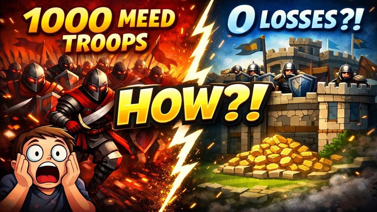 How to defend against mead troops in Goodgame empire!!!