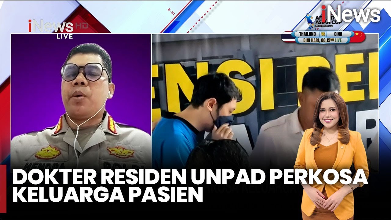 Kronologi Kasus Perkosaan Dokter Residen Unpad terhadap Keluarga Pasien | iNews Sore | 09/04