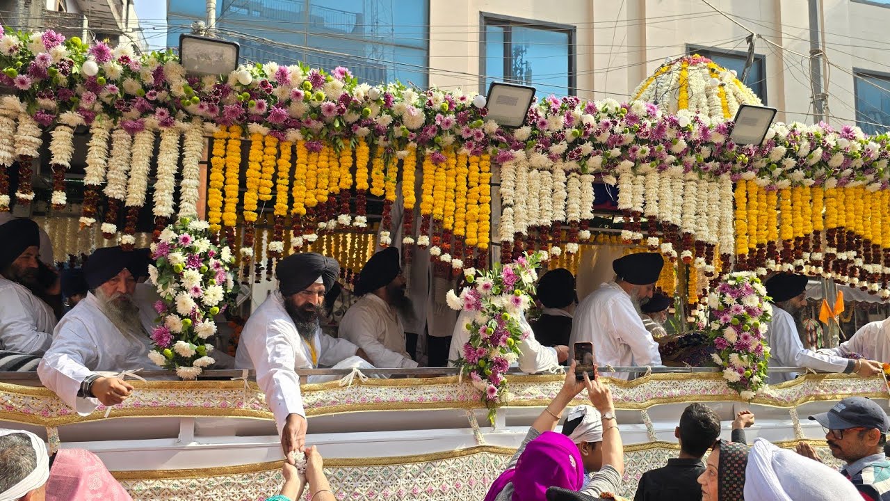 NAGAR KIRTAN | SHRI GURU TEG BHADUR SAHIB JI DA 350 SALA SHATABI NAGAR KIRTAN 🙏