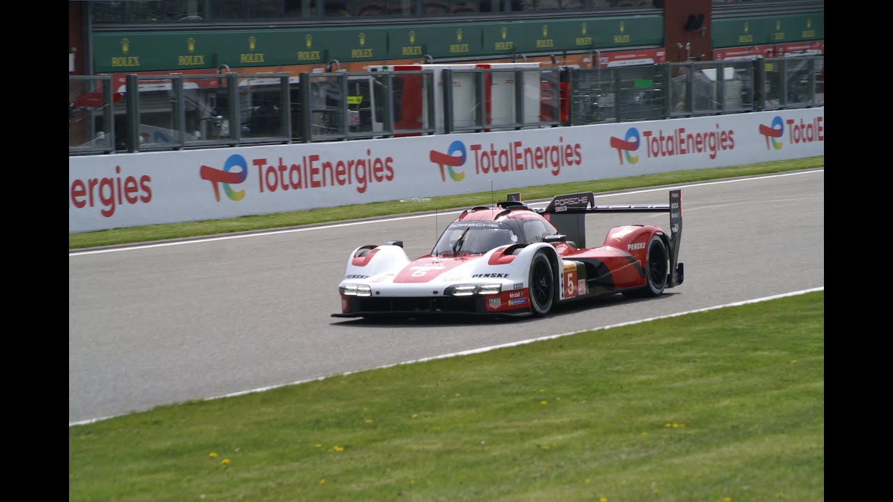 Porsche 963, Ferrari 499P, Peugeot 9X8, Toyota GR010, Cadillac V-Series.R at Spa Franchorchamps