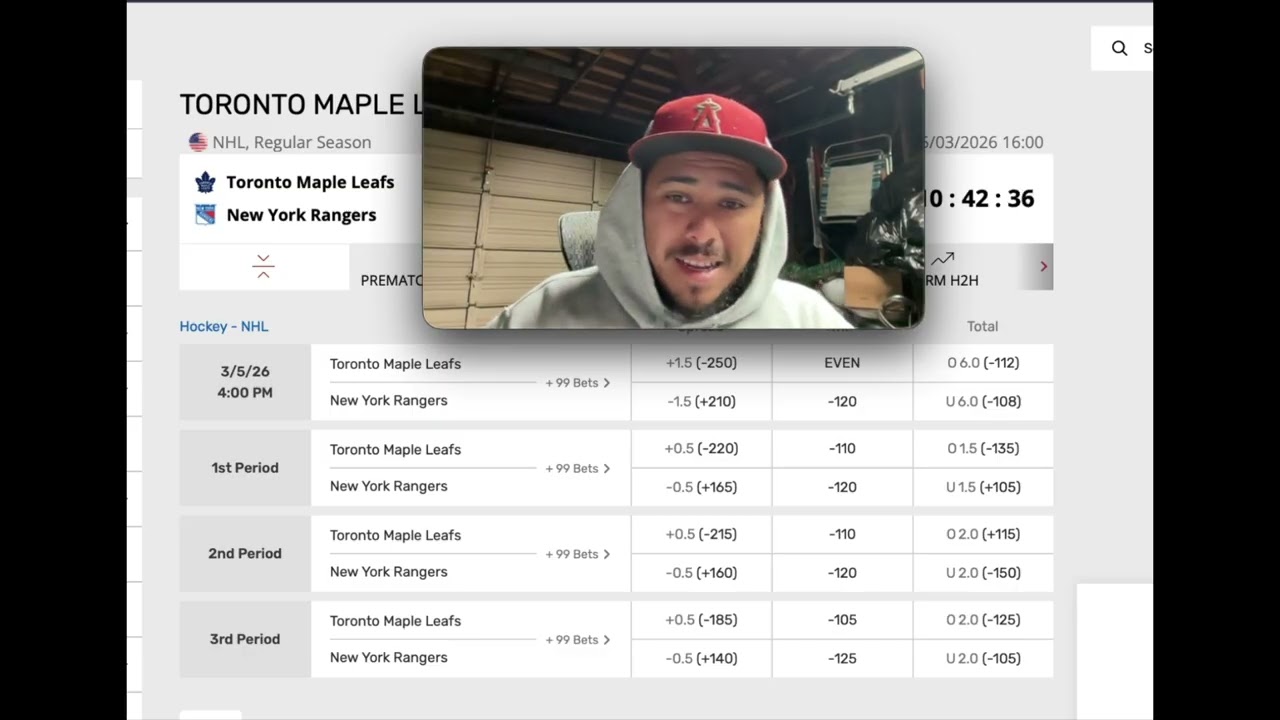 Top 3 NHL Picks Thurs Mar 5th 2026