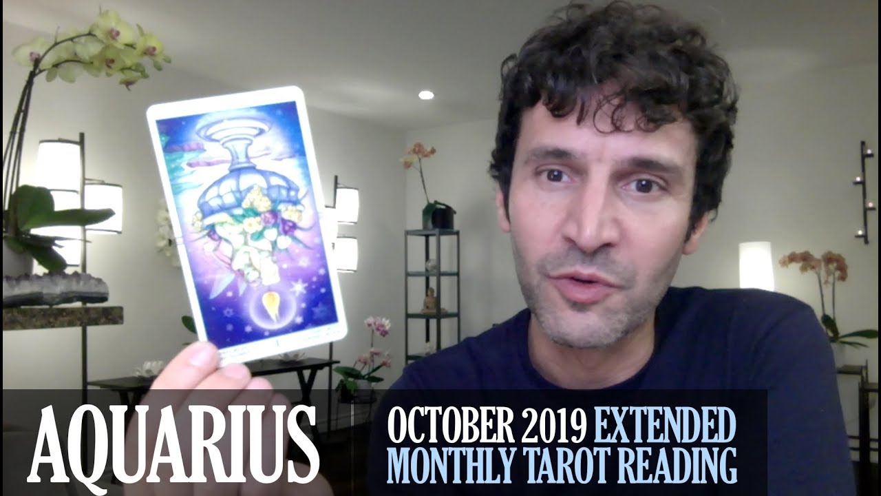 AQUARIUS October 2019 Extended Monthly Intuitive Tarot Reading by Nicholas Ashbaugh