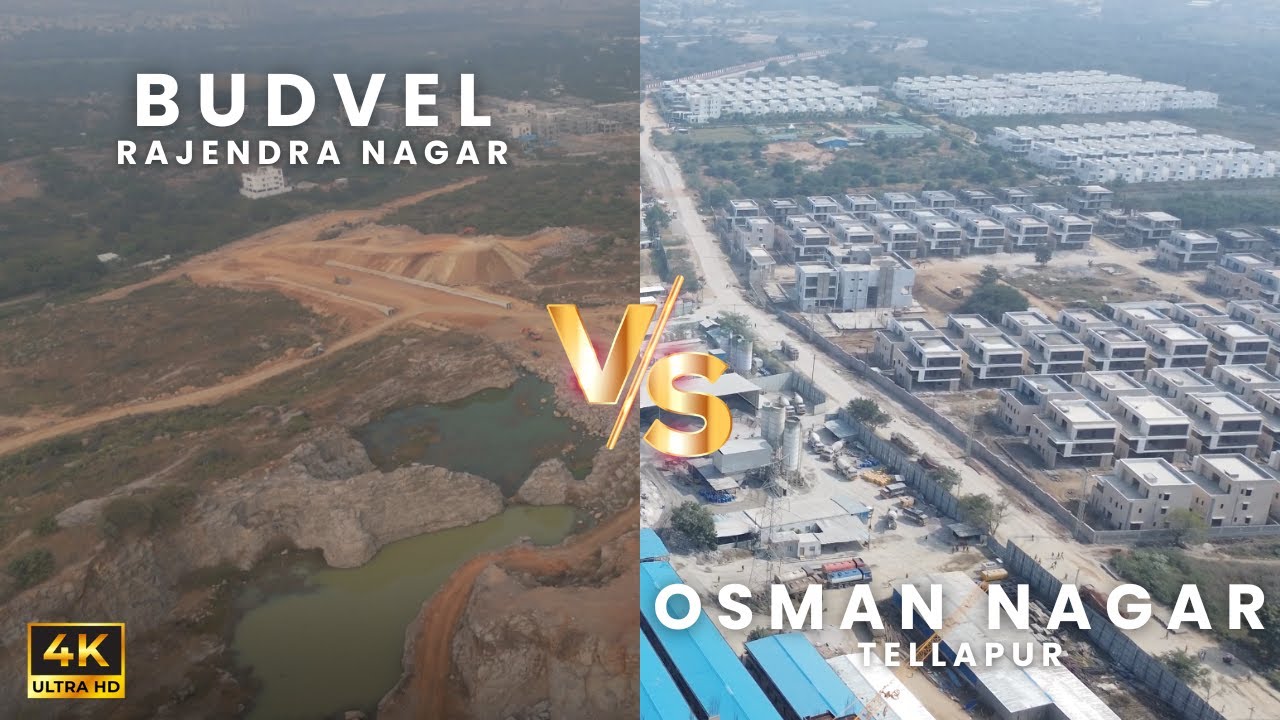 Budvel, Rajendra Nagar vs Osman Nagar, Tellapur || Hyderabad Real Estate || DSR Altitudes | Prestige