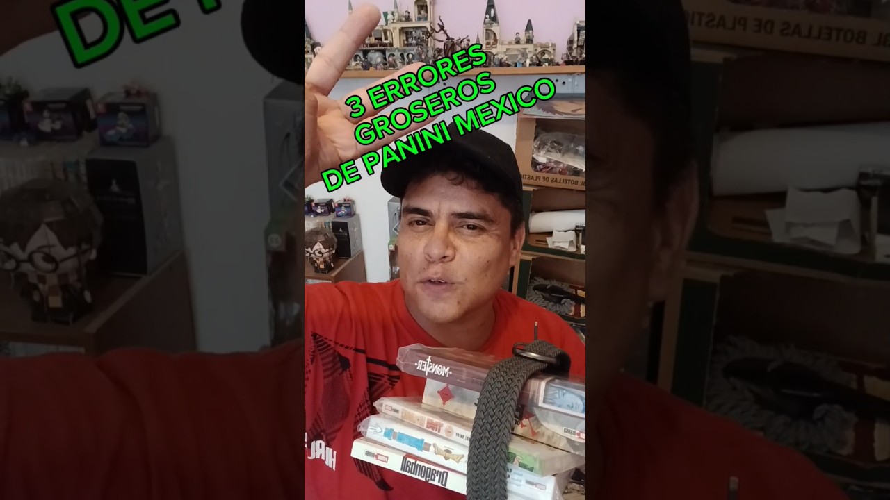 3 ERRORES GROSEROS de Panini Manga M&eacute;xico