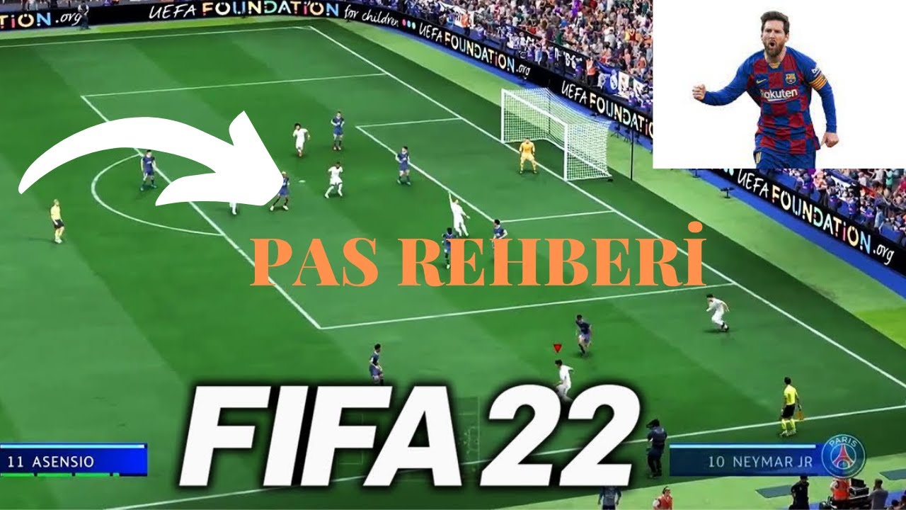 PAS REHBERİ- FİFA 22 DE PAS ÇEŞİTLİLİĞİNİZİ ARTTIRIN