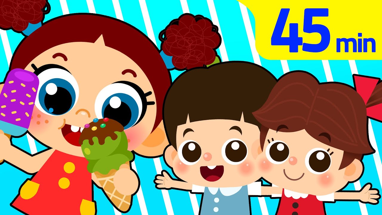 캠핑 가고 싶어지는 여름 인기동요 모음집 45분 ♪ | 여름방학, 신나는 캠프+외 | 율동동요 | 인기동요 연속듣기★지니키즈