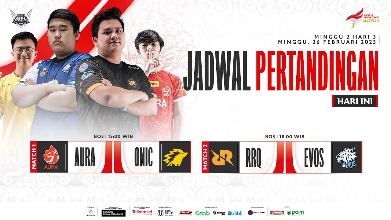 [LIVE] Regular Season MPL ID S11 | Minggu ke-2 Hari 3 🔥
