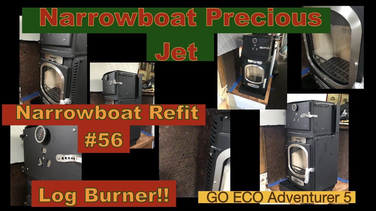 Narrowboat Refit #56 The Log Burner