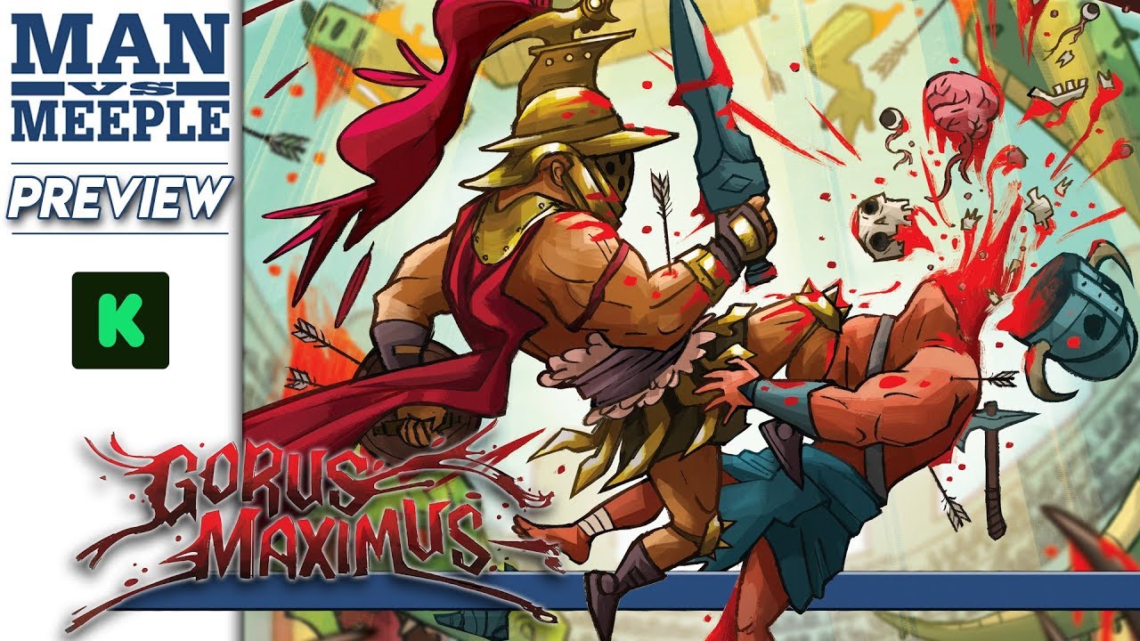 Gorus Maximus Preview by Man vs Meeple (Inside Up Games)