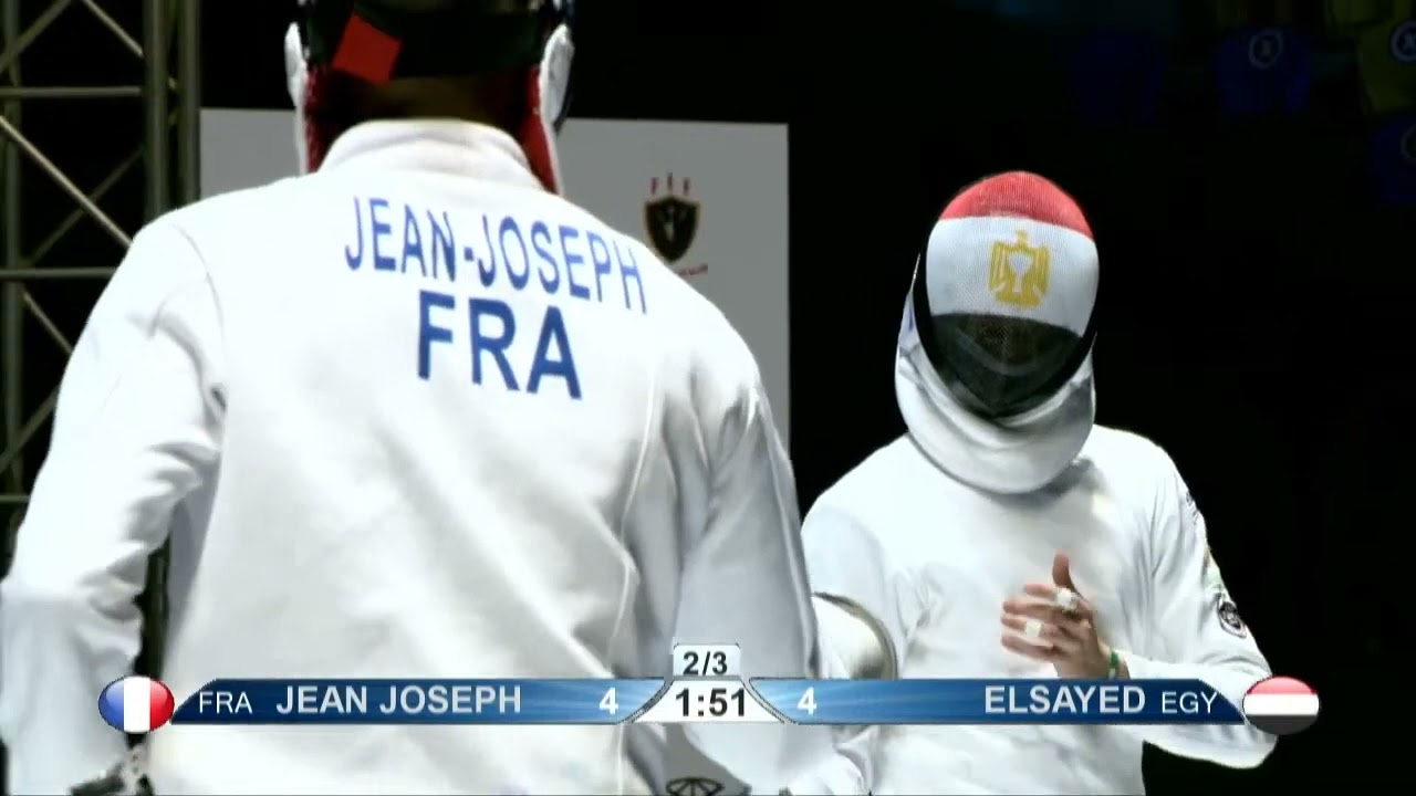 Cairo Worlds 2021 JME - L4 - Jean Joseph FRA v Elsayed EGY