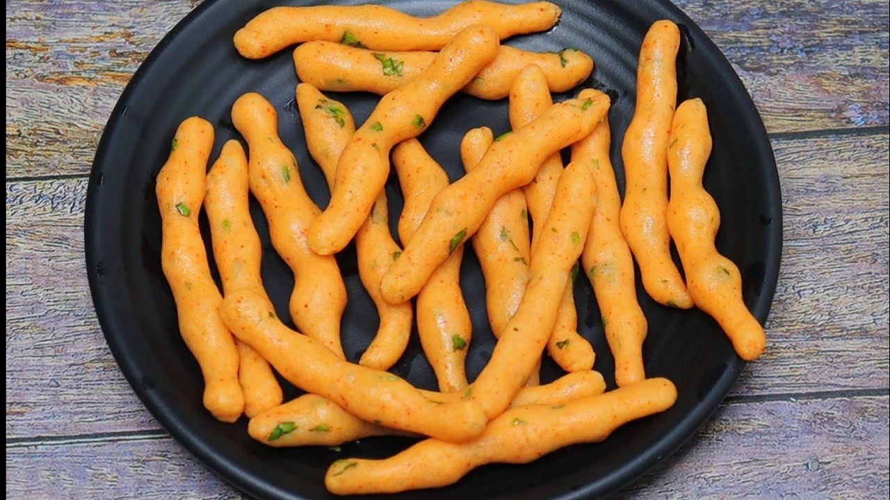 Crispy Potato Snacks | Snacks Recipe | Potato Fry Recipe | Rice flour Kurkure | Aloo Kurkure