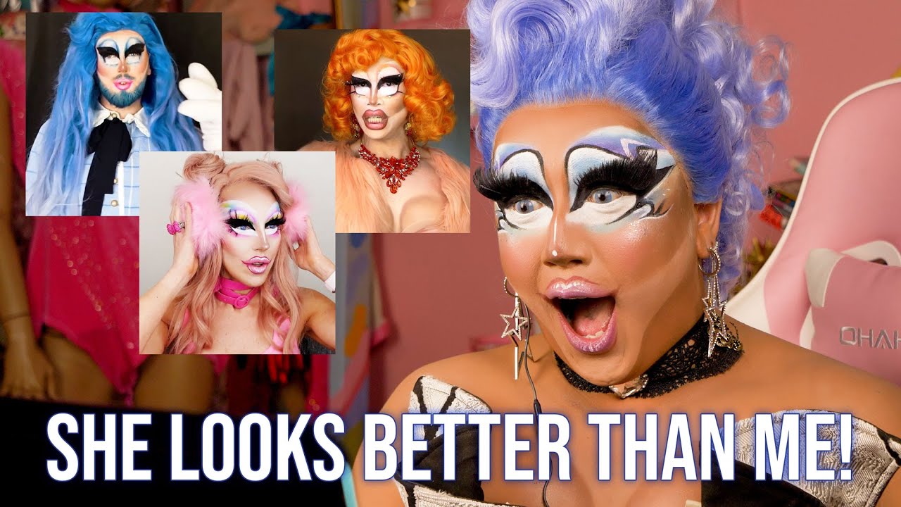 Reacting to YOUR Rock Makeup Recreations!