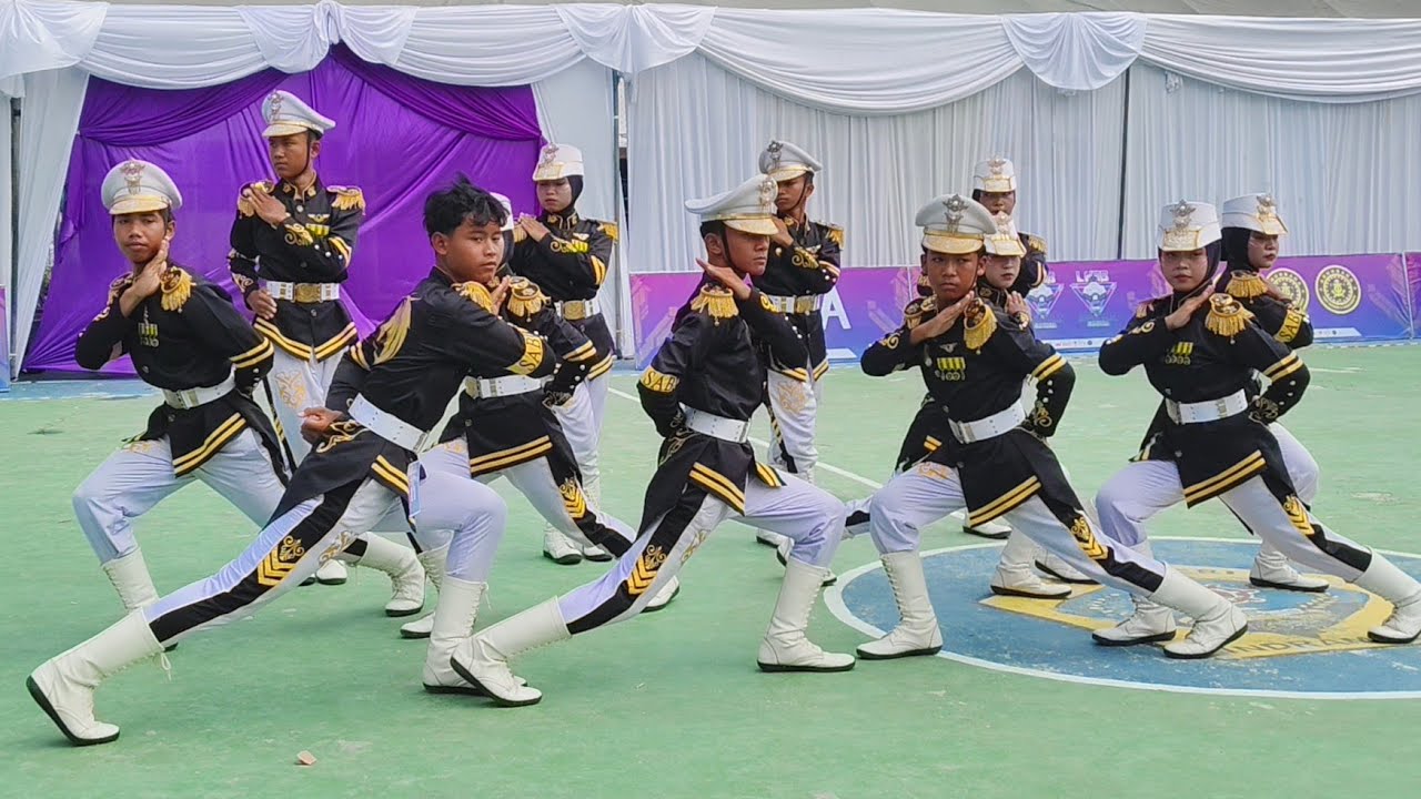JUARA MADYA 1 PASKIBRA SMPN 2 GEGESIK CIREBON LKBB KSATRIA SAMUDRA 8