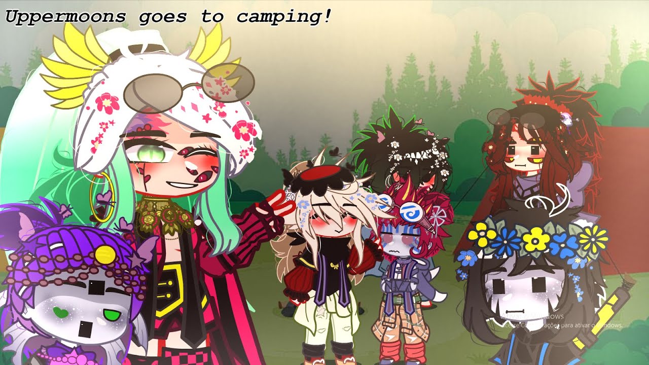 Uppermoons goes to camping! // KNY // GN // Part 1/2 // Shorty cuz yes