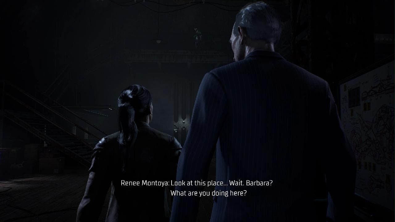 Detective Montoya meets the Bat Family - Gotham Knights Cutscene