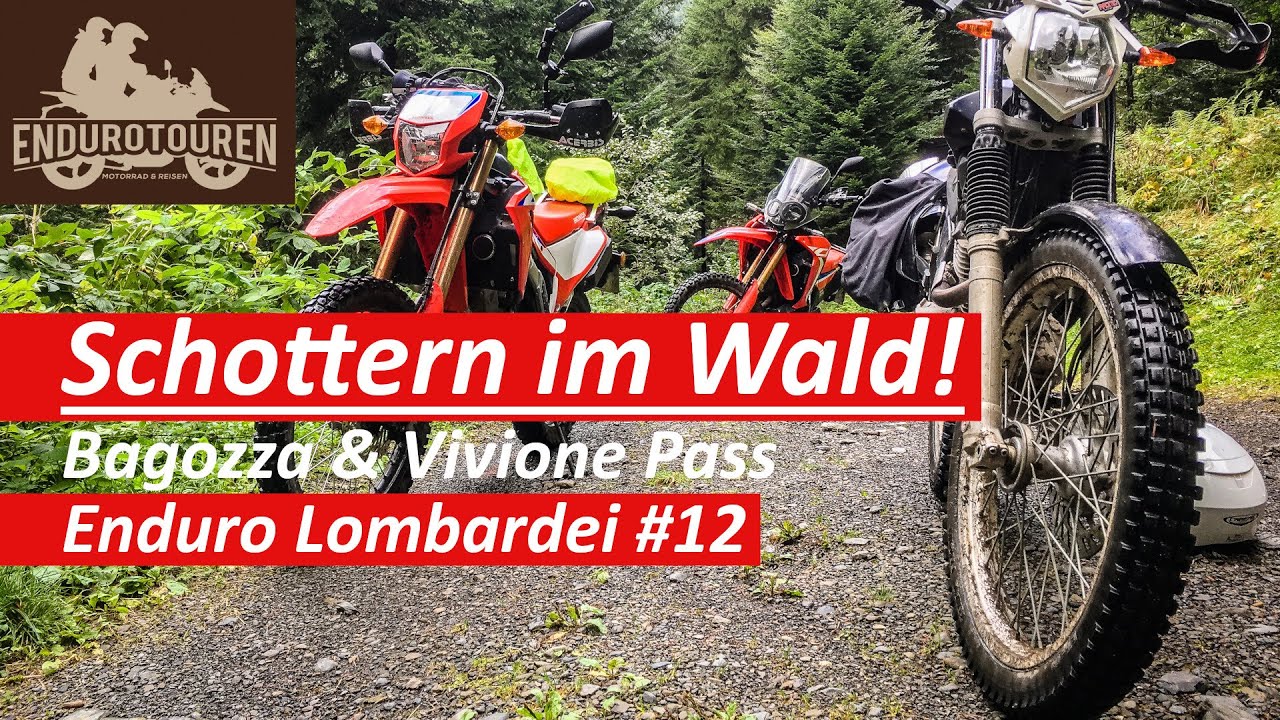 Alpenbollern | Schottern im Wald | Endurowandern Lombardei #12 | Beta Alp 200 | Honda CRF 300