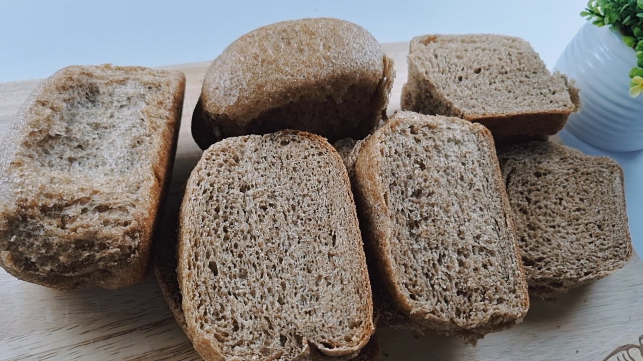 통밀빵이 이렇게 부드러울 일인가요?! 밥솥만 있으면 쉽게 건강빵 만들수 있어요