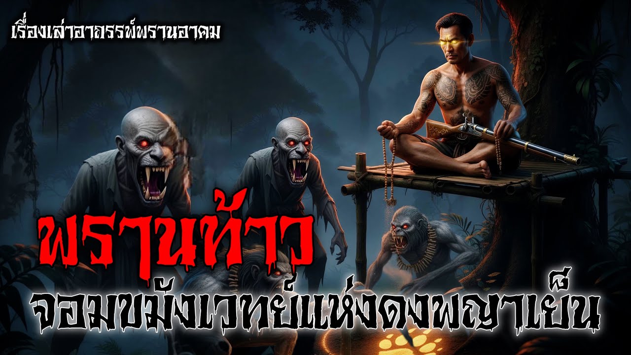 พรานท้าว นั่งห้างผจญสัตว์ป่าอาคม | เรื่องเล่าเขย่าปอด