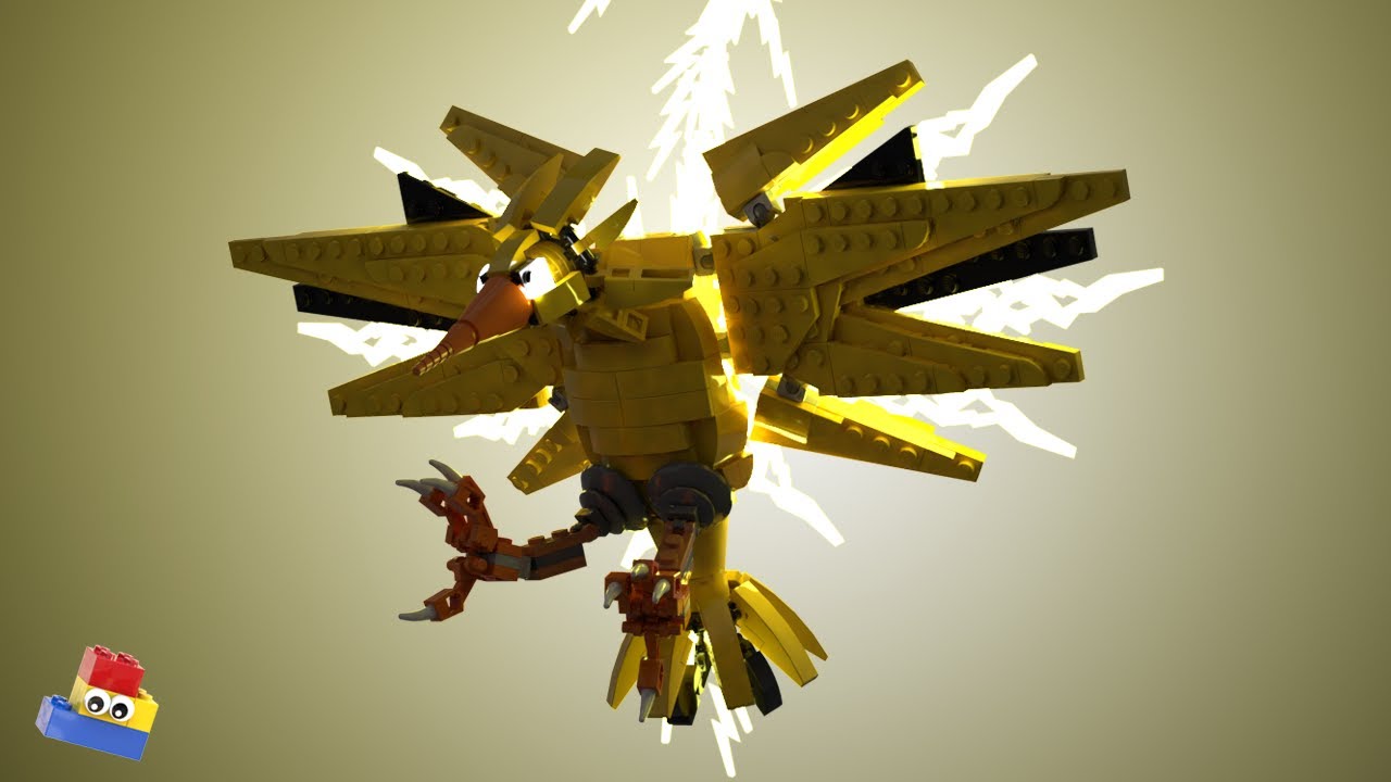 LEGO Pokémon: Zapdos Tutorial
