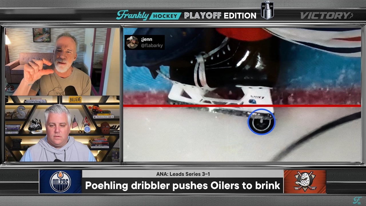 Conclusively Inconclusive: Ducks Controversial OT winner Pushes Oilers To Brink | Frankly Hockey