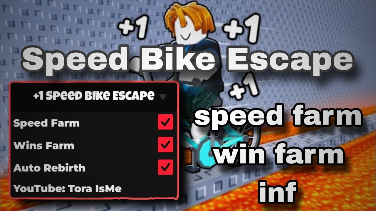🏆 +1 Speed Bike Escape Script -  speed farm wins farm - pastebin 2026