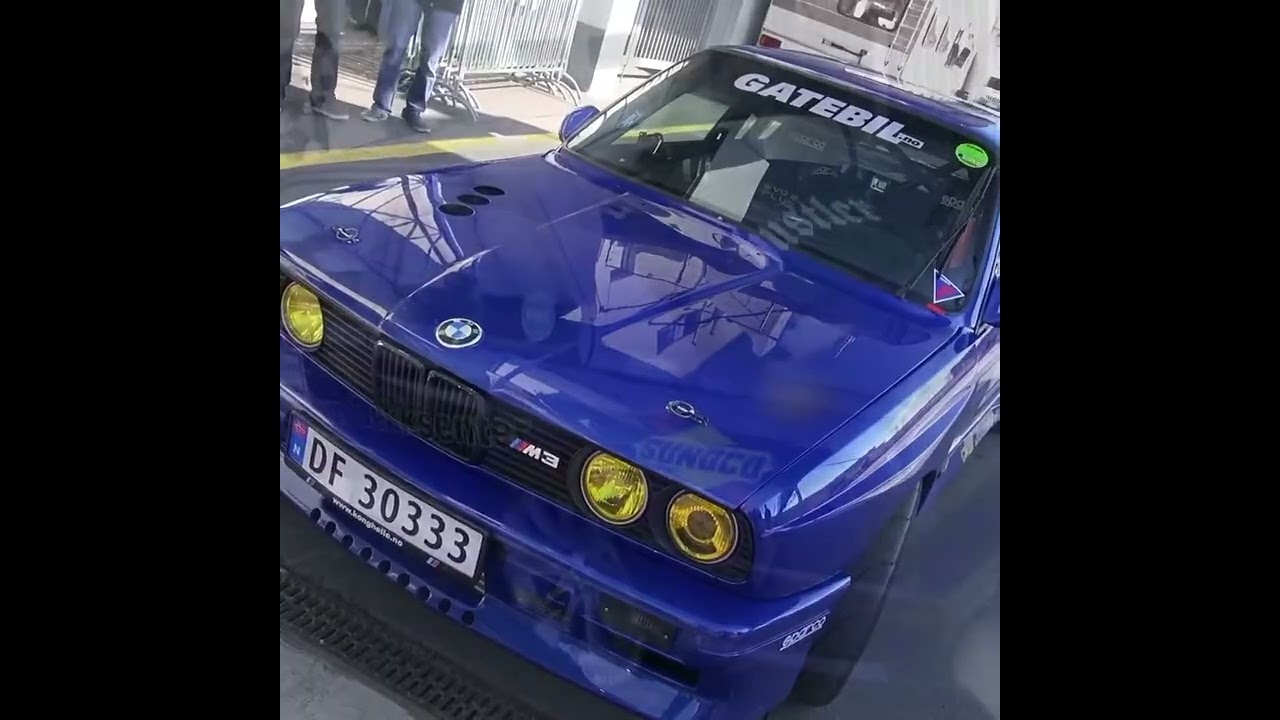 1100HP BMW E30 M3 w  Toyota Supra Engine!