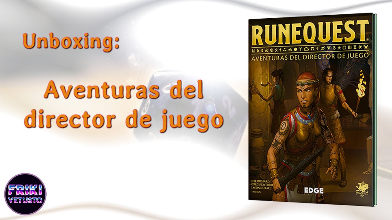 RuneQuest - Aventuras del Director de Juego, 📦 unboxing y primeras opiniones