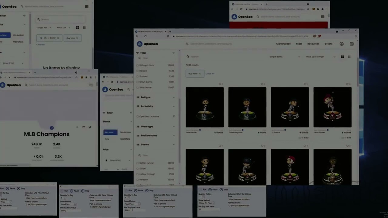 OpenSea Bot | NFT Trading Bot 2022 | Auto Sell Buy NFT software