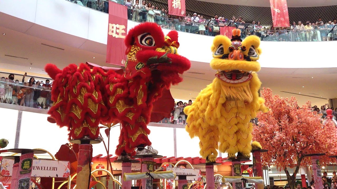 CNY 2025 -双溪威群乐体育会 | Acrobatic Lion Dance by Khuan Loke @ 1 Utama Shopping Centre