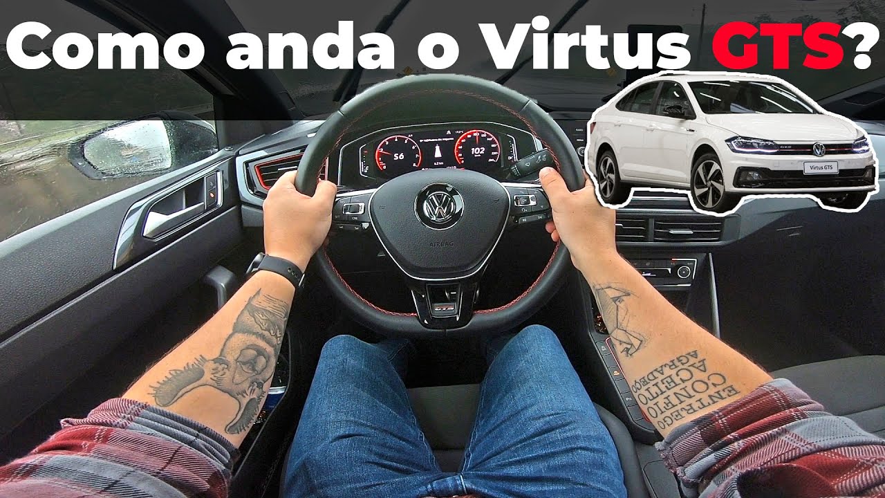 VIRTUS GTS: Aceleramos o sed&atilde; compacto mais r&aacute;pido do Brasil