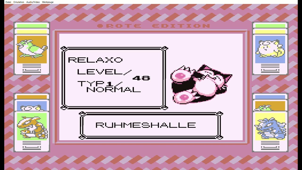 Pokemon Rote Edition Part 33 Champ Fight & Glitch Fail