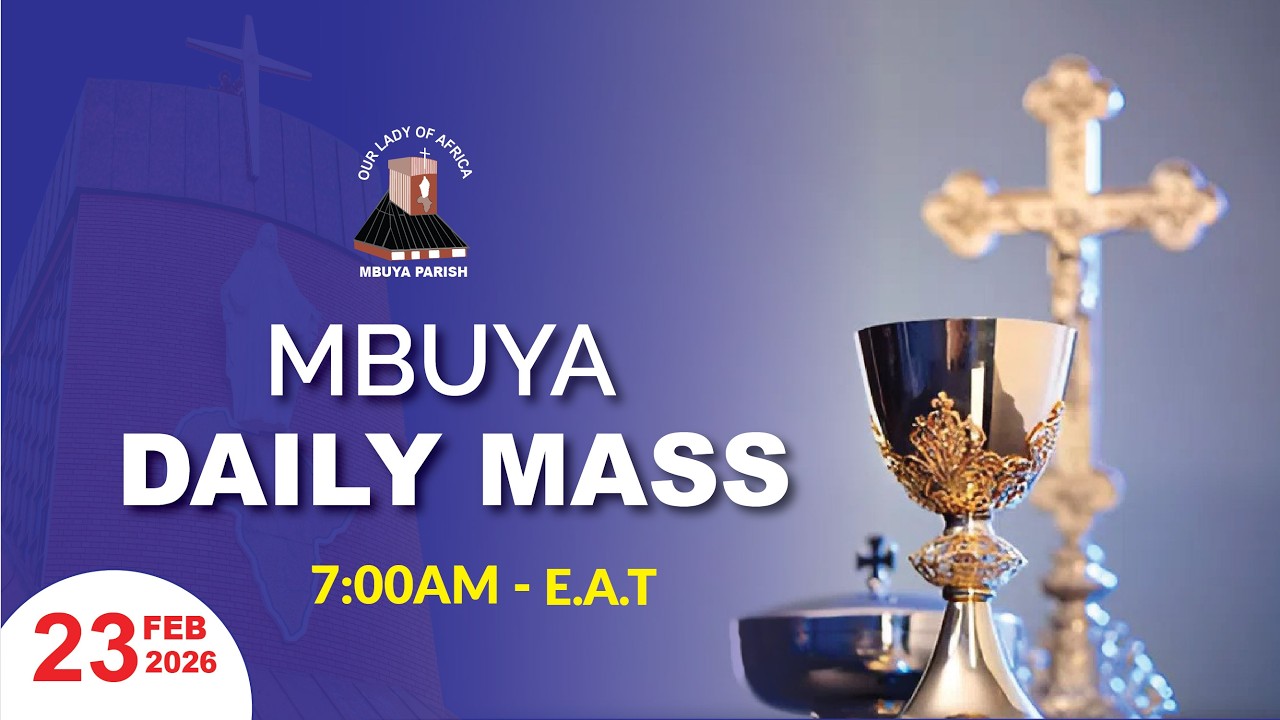 MONDAY OF THE FIRST WEEK OF LENT  || Daily TV Mass, 23rd February 2026