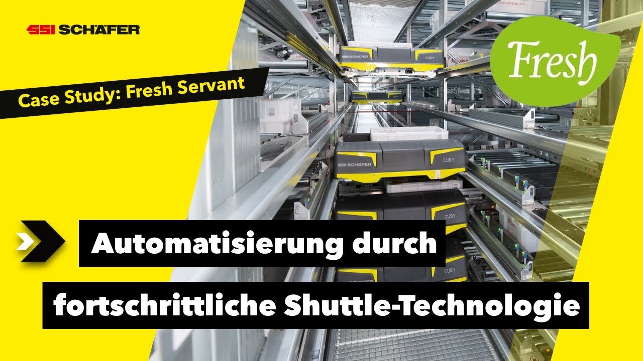 Fresh Servant | Eine hochautomatisierte Lagerlösung für Hersteller von verzehrfertigen Salaten