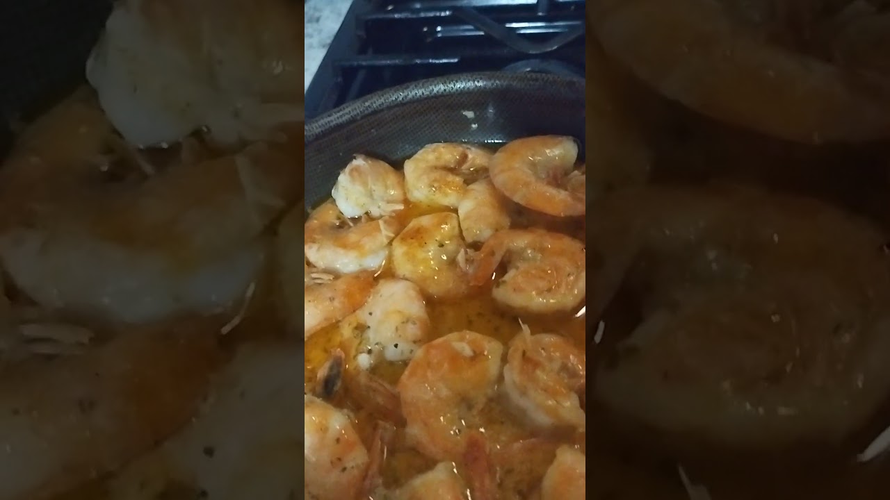 Shrimp Scampi and Battered Fried shrimp