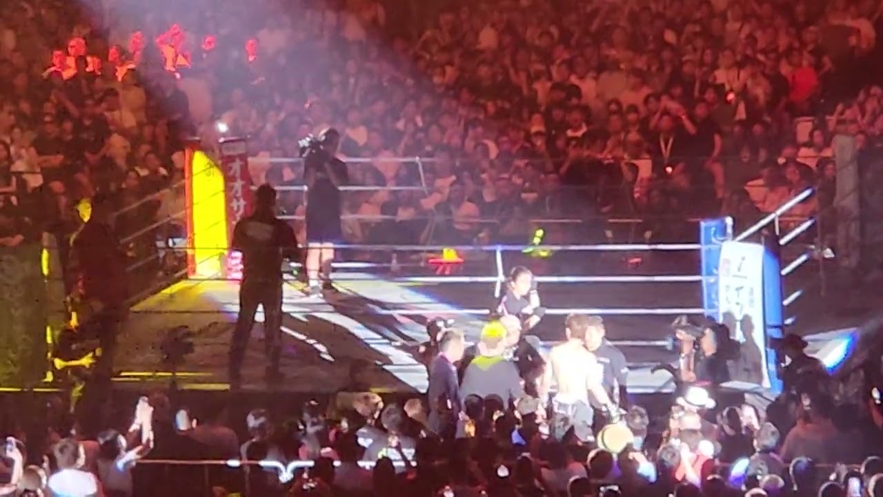 25.7.27 超RIZIN4 朝倉未来入場