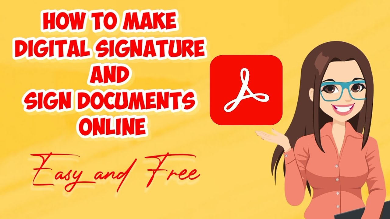 HOW TO MAKE DIGITAL SIGNATURE AND SIGN DOCUMENTS ONLINE || Karena Isha