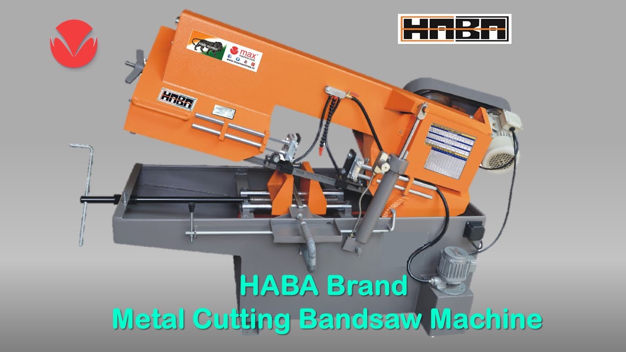 Metal Cutting Bandsaw Machine | HABA Brand | Max Machine Tools