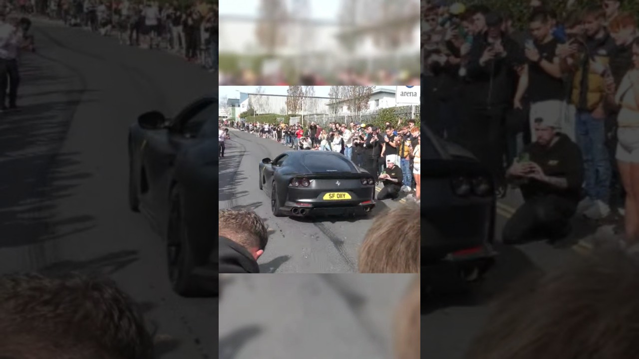 GINTANI Ferrari 812 Superfast LOUD V12 Revs and Acceleration