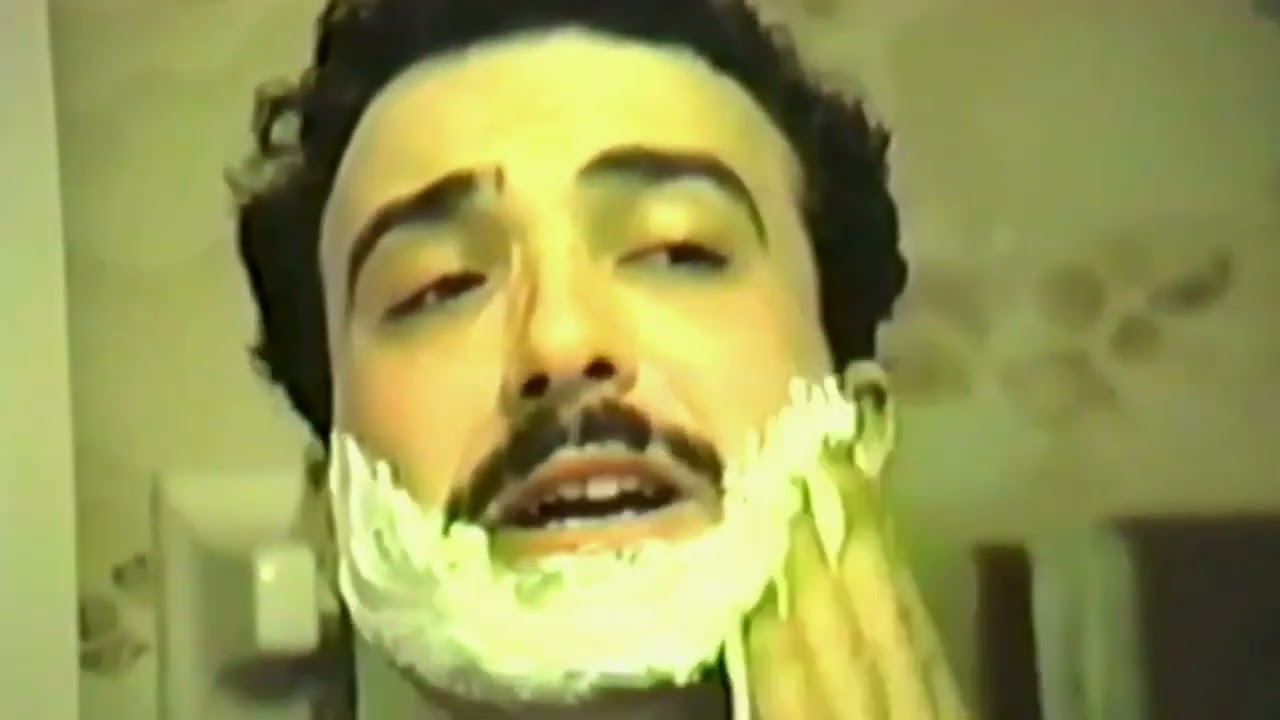 My 1980 Shaving off beard Demonstration