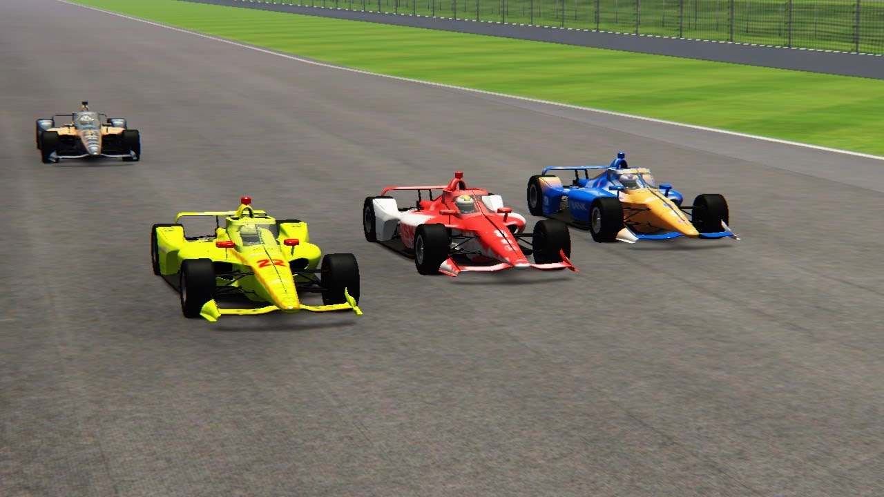 Scott Dixon at the Indianapolis 500 | APEX IndyCar Mod Download for Assetto Corsa