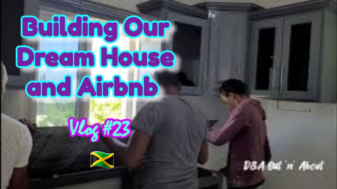 Building Our Dream Home & Airbnb • Installing The Cupboard Counter Top • Vlog #23